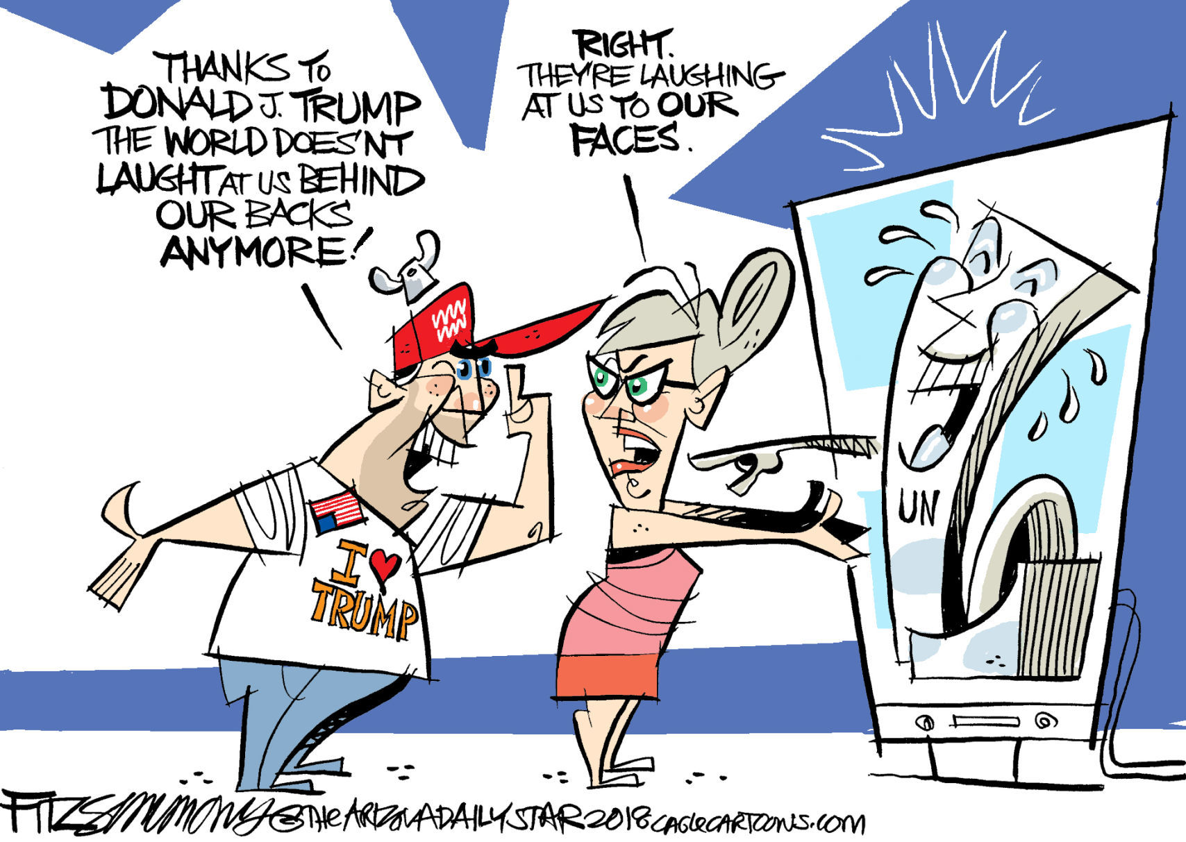 Daily Fitz Cartoon: Trump World